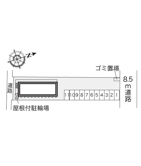 ★手数料０円★岩国市楠町　月極駐車場（LP）